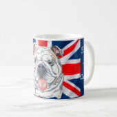 Engelse Bulldog Union Jack|Cheers Mate Koffiemok (Voorkant rechts)