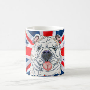 Engelse Bulldog Union Jack Cheers Mate Koffiemok
