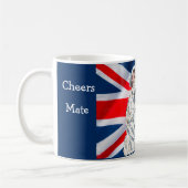 Engelse Bulldog Union Jack|Cheers Mate Koffiemok (Links)