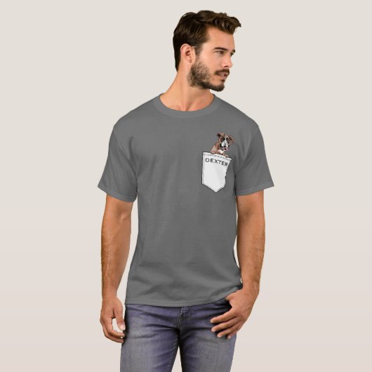 Engelse Bulldog Upload Uw huisplaatsnaam Custom Po T-shirt (Voorkant volledig)