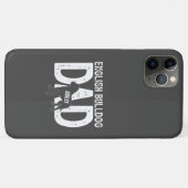 Engelse bulldog vader hond papa cadeau Case-Mate iPhone case (Achterkant (horizontaal))