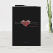 Engelse Bulldog Vaderdag Kaart (Achterkant)