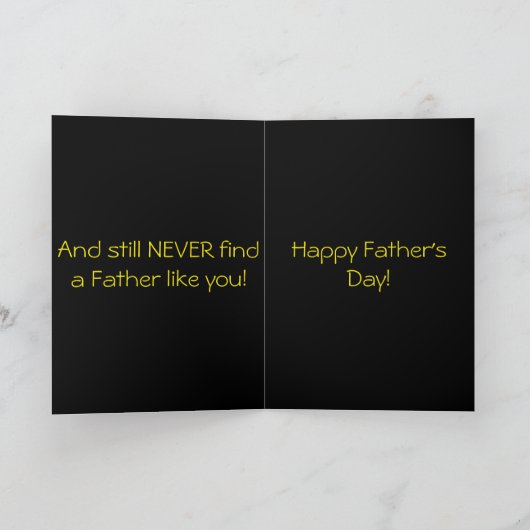 Engelse Bulldog Vaderdag Kaart (Binnen)