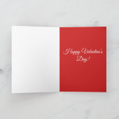 Engelse Bulldog Valentijnsdag Feestdagen Kaart (Binnen)