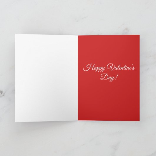 Engelse Bulldog Valentijnsdag Feestdagen Kaart (Binnen)