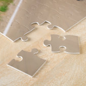 Engelse Bulldog Valentijnsdag Vrachtauto Hartjes Legpuzzel (Zijkant)
