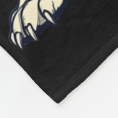 Engelse Bulldog verkleed als een grappige bokser Fleece Deken (Hoek)