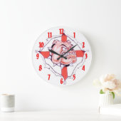 Engelse Bulldog Wall klok (Huis)