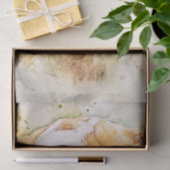 Engelse Bulldog Waterverf Tissuepapier (Geschenk)