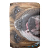 Engelse Bulldog Worp Kussen Badmat (Voorkant Verticaal)
