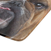 Engelse Bulldog Worpkussen Snijplank (Hoek)