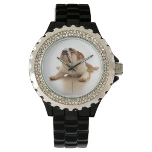 Engelse Bulldog Wrist Watch Horloge