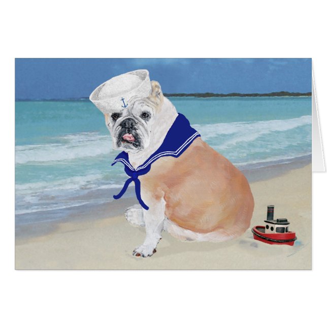 Engelse Bulldog Zeiler (Voorkant Horizontaal)