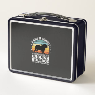 Engelse Bulldog Zonsondergang Wees Jezelf Hond