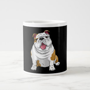 Engelse Bulldogs Geweldige Funny Bulldog Pups Dogs Grote Koffiekop