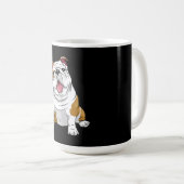 Engelse Bulldogs Geweldige Funny Bulldog Pups Dogs Koffiemok (Voorkant rechts)