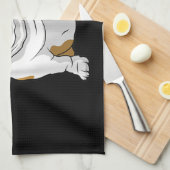 Engelse Bulldogs Geweldige Funny Bulldog Pups Dogs Theedoek (Quarter Fold)