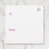 Engelse Bulldogs Sprinkled Donuts Bedankjes Labels (Achterkant)