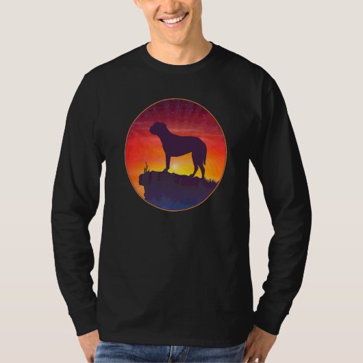 Engelse Bullmastiff Hondenras 1 T-shirt (Voorkant)