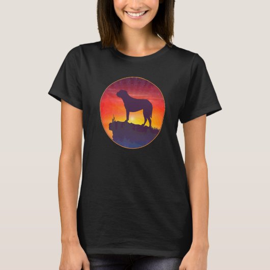 Engelse Bullmastiff Hondenras  1 T-shirt (Voorkant)
