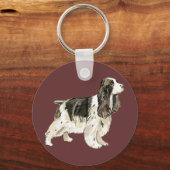 Engelse cocker sleutelhanger (Voorkant)
