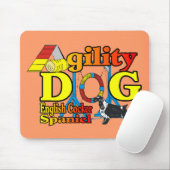 Engelse Cocker Spaniel Agility Gifts Muismat (Met muis)