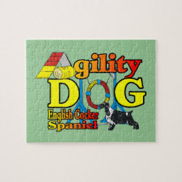Engelse Cocker Spaniel Agility Legpuzzel