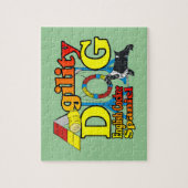 Engelse Cocker Spaniel Agility Legpuzzel (Verticaal)