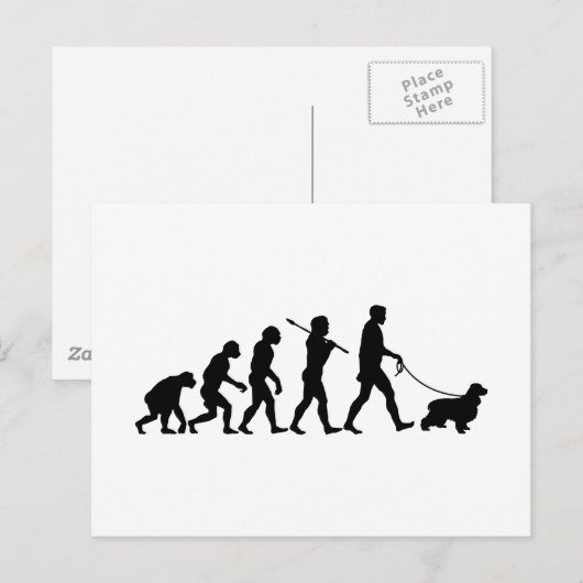 Engelse Cocker Spaniel Briefkaart (Voorkant / Achterkant)