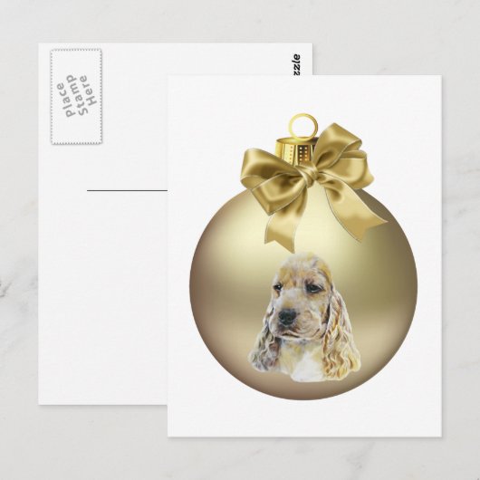 Engelse Cocker Spaniel Briefkaart (Voorkant / Achterkant)