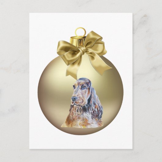 Engelse Cocker Spaniel Briefkaart (Voorkant)