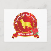 Engelse Cocker Spaniel Briefkaart (Voorkant)