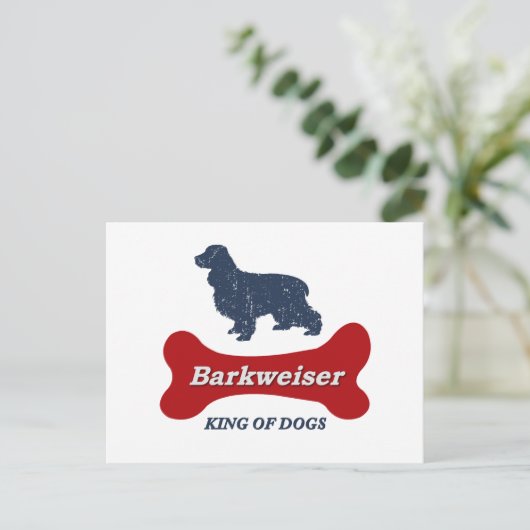 Engelse Cocker Spaniel Briefkaart (Staand voorkant)