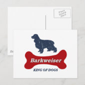 Engelse Cocker Spaniel Briefkaart (Voorkant / Achterkant)