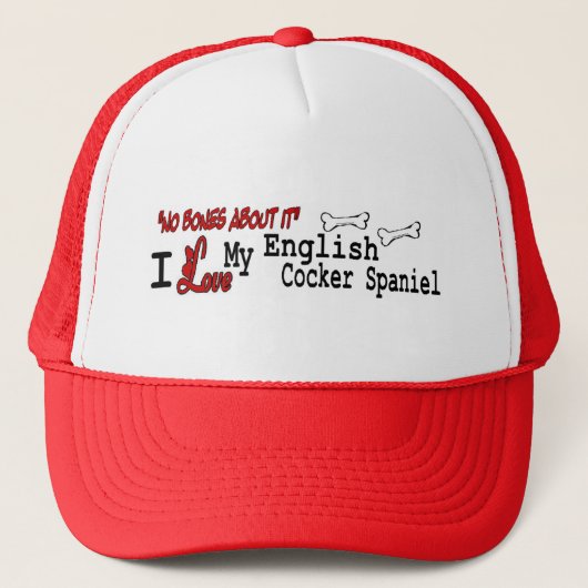 Engelse Cocker Spaniel Cadeaus Trucker Pet (Voorkant)