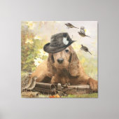 Engelse Cocker Spaniel Canvas Afdruk (Voorkant)
