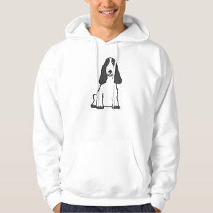 Engelse Cocker Spaniel Dog Cartoon Hoodie