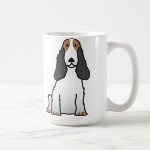 Engelse Cocker Spaniel Dog Cartoon Koffiemok