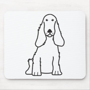 Engelse Cocker Spaniel Dog Cartoon Muismat