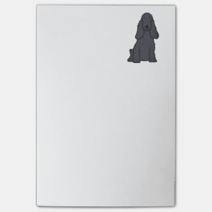 Engelse Cocker Spaniel Dog Cartoon Post-it® Notes