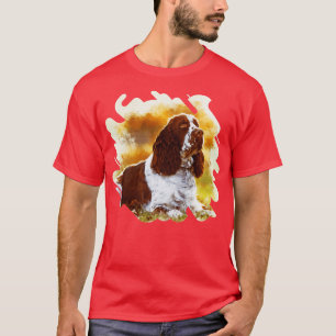 Engelse Cocker Spaniel Dog Digital Art 5 T-shirt
