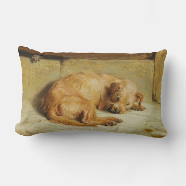 Engelse Cocker Spaniel Dog (door Briton Rivière) Kussen (Voorkant)