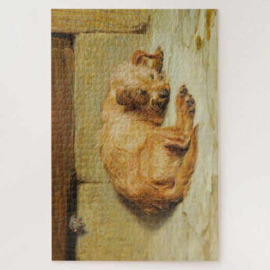 Engelse Cocker Spaniel Dog (door Briton Rivière) Legpuzzel (Verticaal)