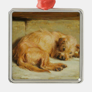 Engelse Cocker Spaniel Dog (door Briton Rivière) Metalen Ornament