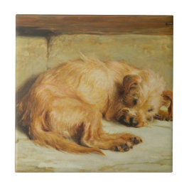 Engelse Cocker Spaniel Dog (door Briton Rivière) Tegeltje