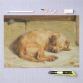 Engelse Cocker Spaniel Dog (door Briton Rivière) Tissuepapier (Craft)