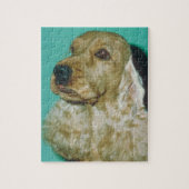 Engelse Cocker Spaniel Dog Puzzle Legpuzzel (Verticaal)