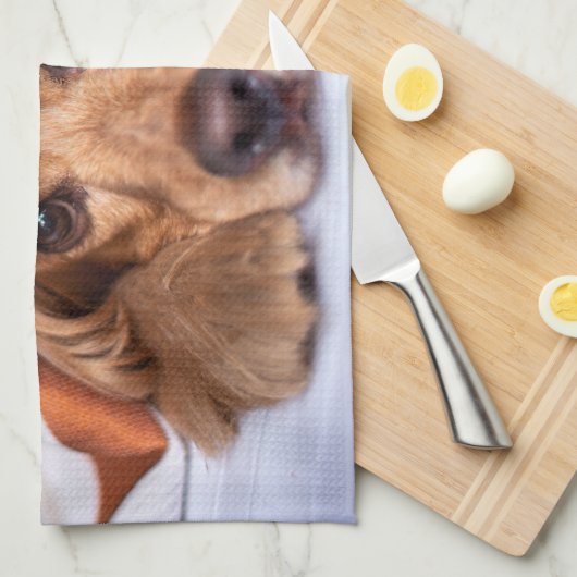 Engelse Cocker Spaniel Dog Theedoek (Quarter Fold)