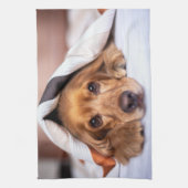 Engelse Cocker Spaniel Dog Theedoek (Verticaal)