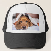 Engelse Cocker Spaniel Dog Trucker Pet (Voorkant)